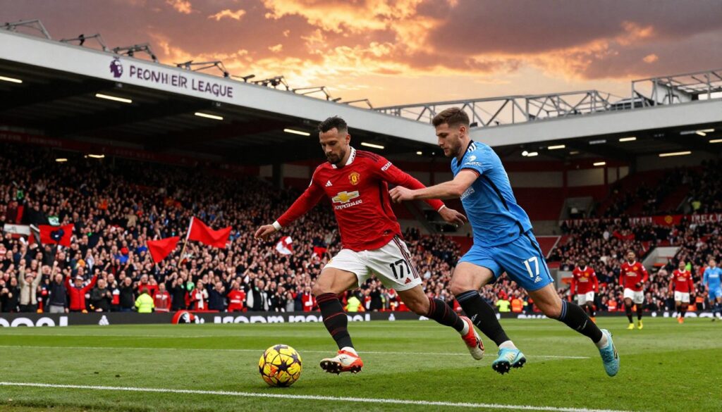 Histórico duelo entre united liverpool na Premier League