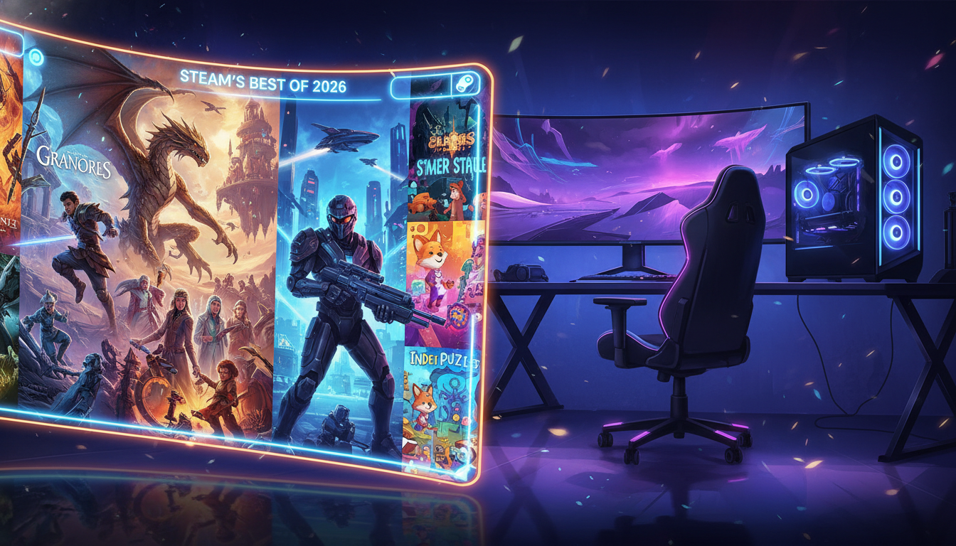 Melhores games de 2026 na steam