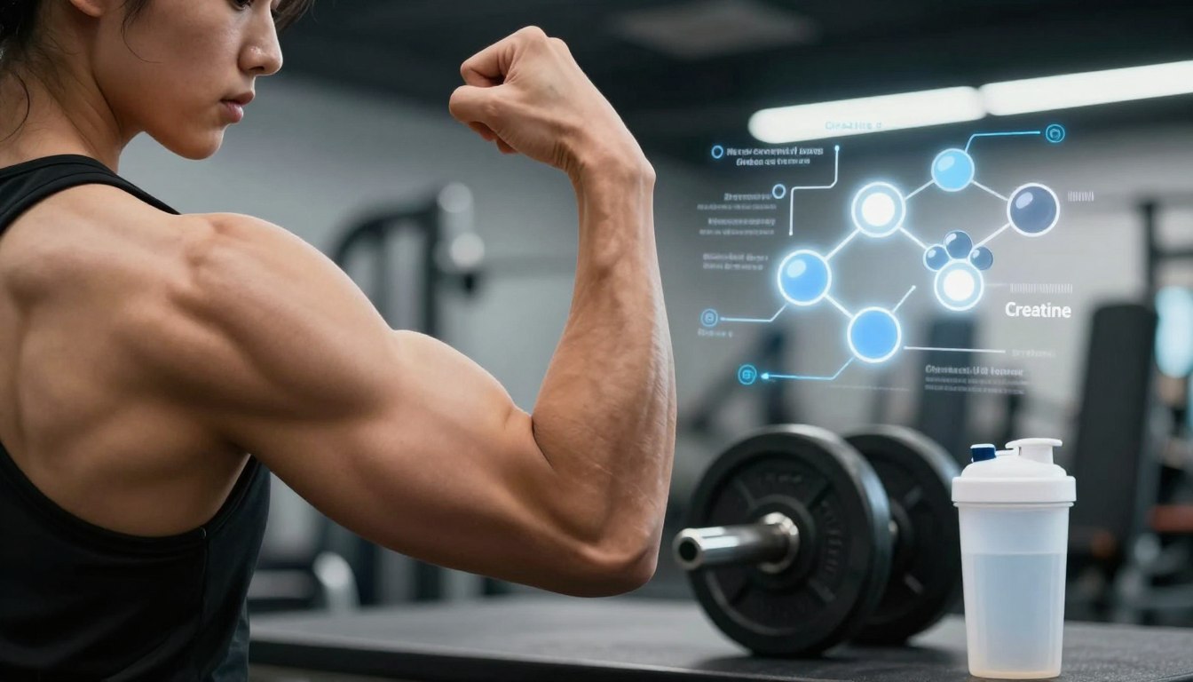 Qual a função da creatina no seu corpo e como ela pode te ajudar na academia