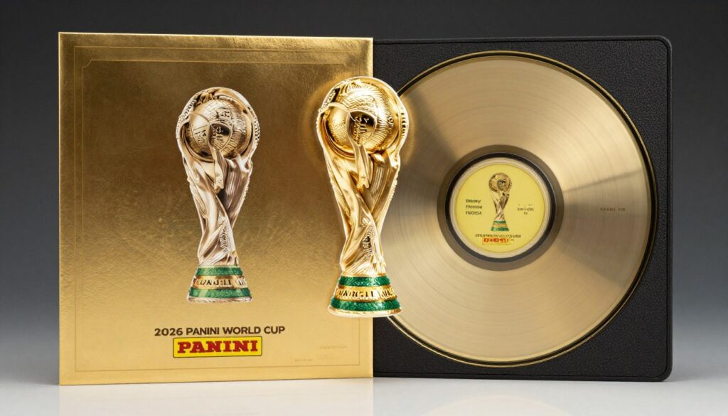 album capa dura dourado copa 2026 edicao limitada