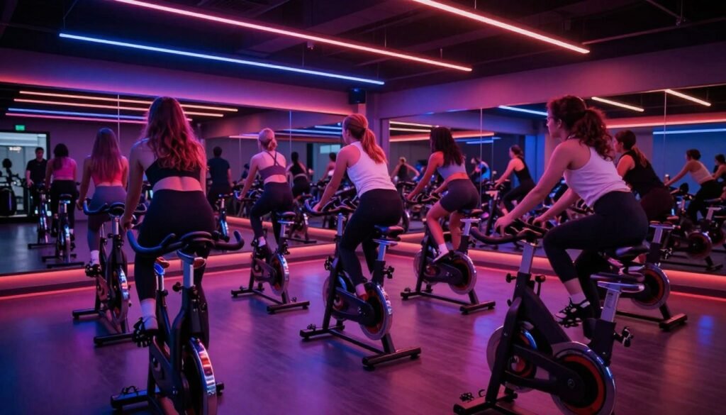 aulas spinning bike indoor
