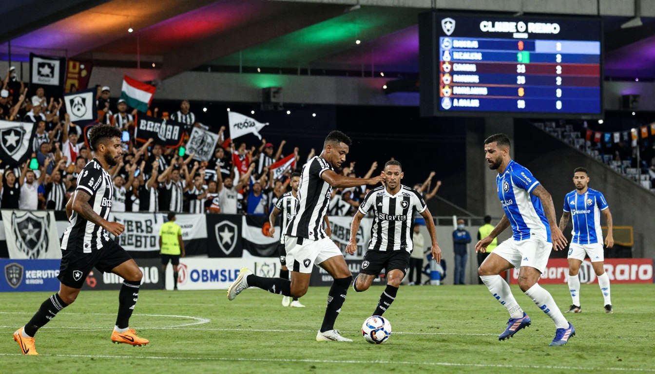 classificações de botafogo x clube do remo