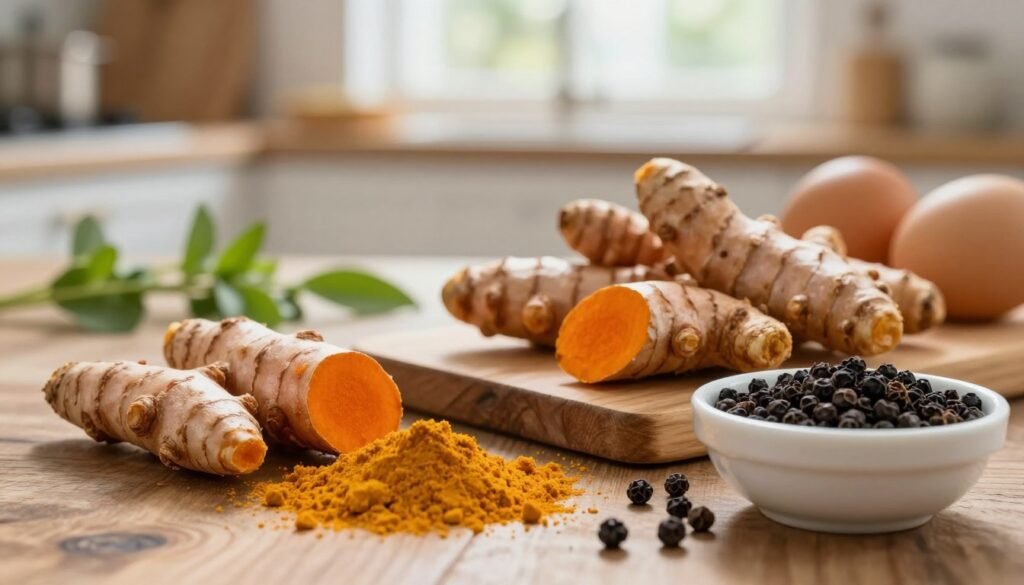 cúrcuma e pimenta para saúde