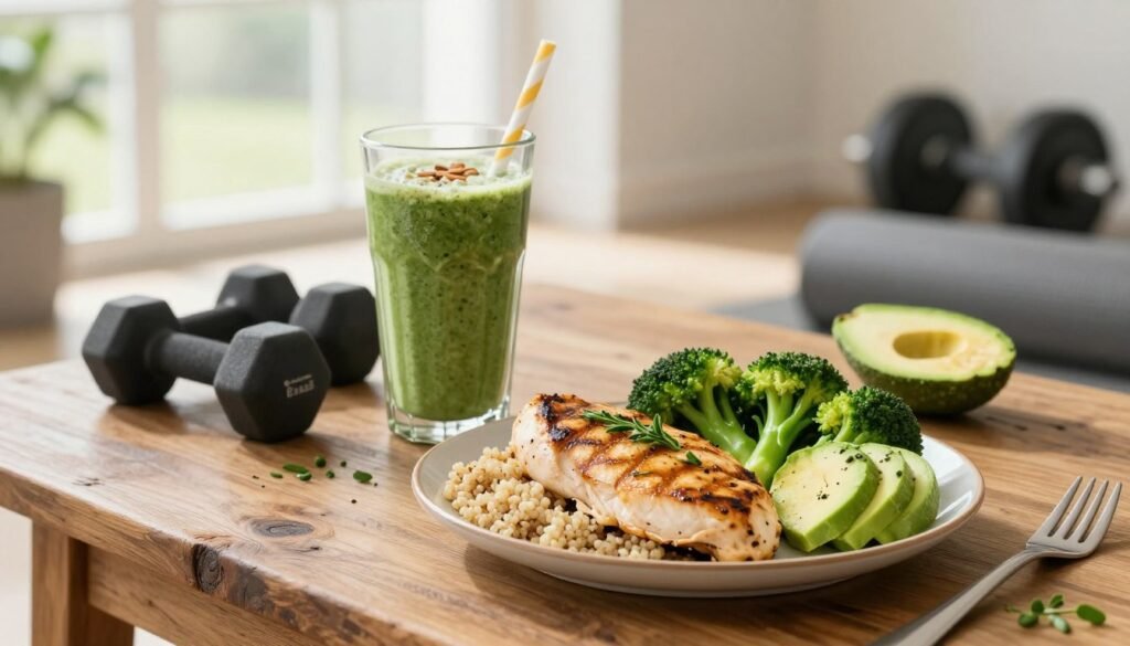 dieta e definição muscular