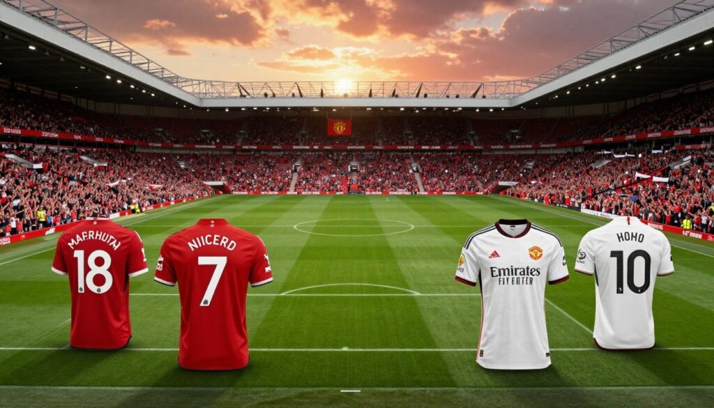 escalações de Manchester United e Liverpool