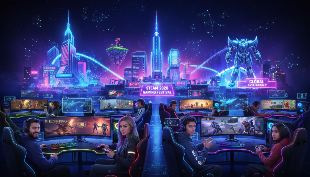 jogos mais vendidos na steam 2026 multiplayer