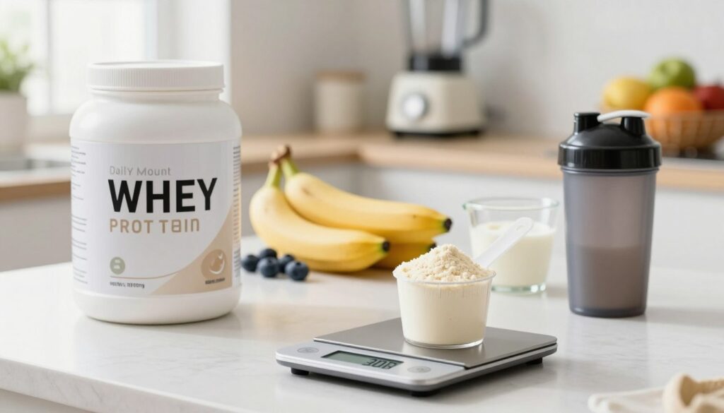 quantidade de whey protein recomendada por dia