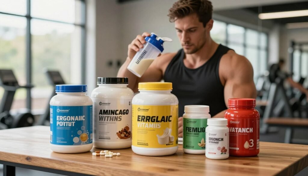suplementos ergogênicos e desempenho para atletas