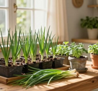 tenha uma horta com cebolinha em casa gastando pouco